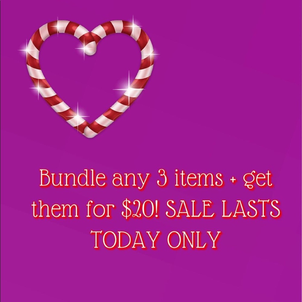 Bundle 3+ items and get them for $20